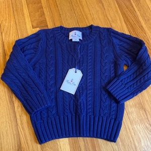 Toddler Fishers Cable Knit Sweater